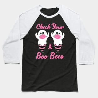 Check Your Boo Bees Baseball T-Shirt